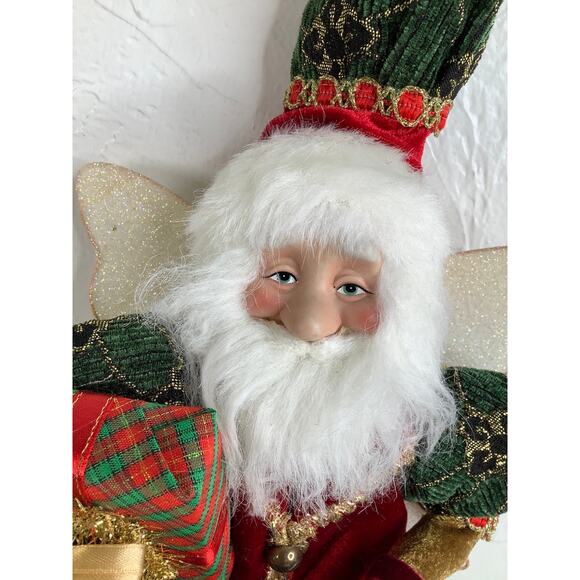 Vintage Mark Roberts Christmas Santa Bendable 22” tall  EUC - Picture 2 of 12